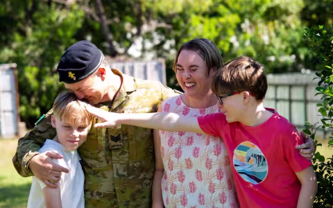 Army family