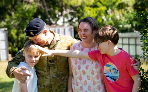 Army family