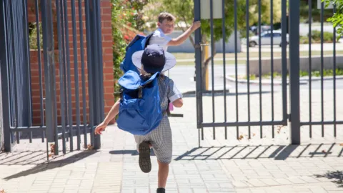 school scene